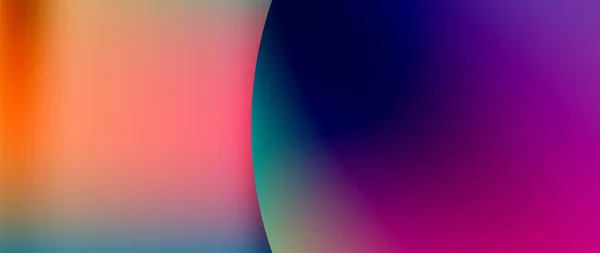 Abstract Background Fluid Gradients Flowing Mesh Colors Vector Illustration Wallpaper — Image vectorielle