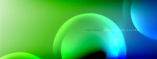 グラデーションの影と光の効果の背景 レンズフレアと円のデザイン トレンドシンプルな流体色グラデーションの抽象的な背景とダイナミックストレートシャドウライン効果 — ストックベクタ