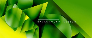 Birbirine kenetlenmiş üçgenler ve dairelerden oluşan büyüleyici soyut arkaplan, hem zerafet hem de modernlik saçan şaşırtıcı şekiller ve desenler oluşturur.