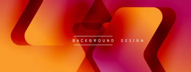 Enerjik geometrik arkaplan harmonik hareket içinde dinamik oklardan oluşan bir dizi içeriyor, hız, çeviklik ve kasıtlı akış duygusunu çağrıştırıyor