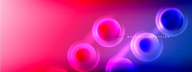 Renk eğimli gölgeler ve ışık efektleri arka planı. Lens ve daire tasarımı. Dinamik düz gölge çizgisi etkisi olan basit akışkan renk gradyanı soyut arkaplan