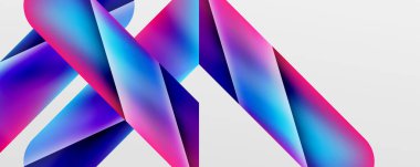 Triangle fluid color gradient abstract background. Vector Illustration For Wallpaper, Banner, Background, Card, Book Illustration, landing page