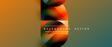 Minimalist geometrik arkaplan, metalik daireler ve kareler sergiliyor. Abartısız zarafeti somutlaştırıyor. Yansıtıcı yüzeyler ve hassas biçimler basitlik ve karmaşıklığın uyumlu bir karışımını oluşturur.