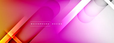 Soyut arkaplan - geometrik bileşim ışık ve gölgelerle oluşturuldu. Teknoloji veya iş dijital şablonu