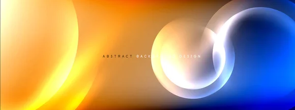 Sombras Degradado Color Fondo Efectos Luz Lente Llamaradas Círculos Diseño — Archivo Imágenes Vectoriales