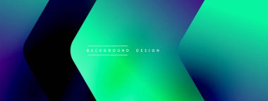 Enerjik geometrik arkaplan harmonik hareket içinde dinamik oklardan oluşan bir dizi içeriyor, hız, çeviklik ve kasıtlı akış duygusunu çağrıştırıyor