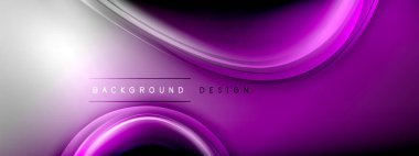 Çember çizgileri ve baloncuklar ışık ve gölge efektleriyle parlayan etki eğiminde. Işık, gölge ve derinliğin dinamik etkileşimi. Gelecekçi ve ritmik teknoloji tasarımı