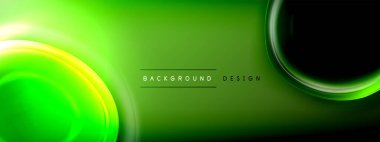 Çember çizgileri ve baloncuklar ışık ve gölge efektleriyle parlayan etki eğiminde. Işık, gölge ve derinliğin dinamik etkileşimi. Gelecekçi ve ritmik teknoloji tasarımı