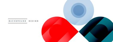 Dairesel Senfoni A Büyüleyici Vektör Geometrik Soyut Arkaplan, Entrika Çemberleri ve Büyüleyici Yuvarlak Şekillerin Uyumlu Bileşimini Kucaklamak, Büyüleyici Görsel Senfoni