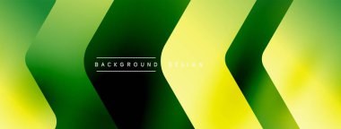 Enerjik geometrik arkaplan harmonik hareket içinde dinamik oklardan oluşan bir dizi içeriyor, hız, çeviklik ve kasıtlı akış duygusunu çağrıştırıyor