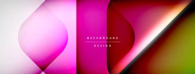 Vector abstract line background with glowing effects and shadows. Vector Illustration For Wallpaper, Banner, Background, Card, Book Illustration, landing page