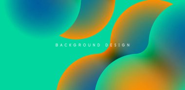 Colorful bubble abstract background with shadow effects. Minimalist geometric vector Illustration For Wallpaper, Banner, Background, Card, Book Illustration, landing page