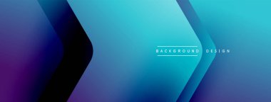 Enerjik geometrik arkaplan harmonik hareket içinde dinamik oklardan oluşan bir dizi içeriyor, hız, çeviklik ve kasıtlı akış duygusunu çağrıştırıyor