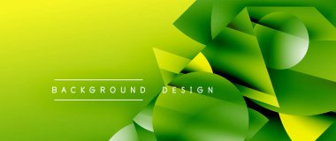 Birbirine kenetlenmiş üçgenler ve dairelerden oluşan büyüleyici soyut arkaplan, hem zerafet hem de modernlik saçan şaşırtıcı şekiller ve desenler oluşturur.