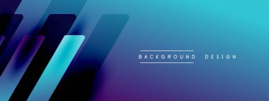 Enerjik geometrik arkaplan harmonik hareket içinde dinamik oklardan oluşan bir dizi içeriyor, hız, çeviklik ve kasıtlı akış duygusunu çağrıştırıyor