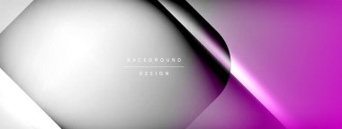 Shadow lines vector techno banner and light effects. Techno Illustration For Wallpaper, Banner, Background, Card, Book Illustration, landing page