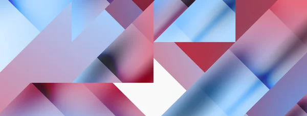 Разворачивается Яркая Абстракция Треугольники Бесшовной Гармонии Составляющие Динамический Геометрический Фон — стоковый вектор