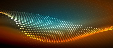 Pürüzsüz bir neon dalgası içeren parlak ve şık bir tasarım. Karanlık bir arkaplanda parlıyor. Her projeye modern ve keskin bir dokunuş eklemek için mükemmel.