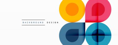 Dairesel Senfoni A Büyüleyici Vektör Geometrik Soyut Arkaplan, Entrika Çemberleri ve Büyüleyici Yuvarlak Şekillerin Uyumlu Bileşimini Kucaklamak, Büyüleyici Görsel Senfoni