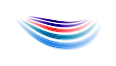 Herhangi bir projeye renk katmak için mükemmel, dinamik bir kompozisyonda düzenlenmiş gökkuşağı renkli çizgileri içeren canlı ve oyuncu bir tasarım.