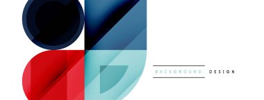 Enigmatik Çemberler - Büyüleyici Vektör Geometrik Arkaplan Büyüleyici Çember Elementlerinin Büyüleyici Bileşimi Açılıyor