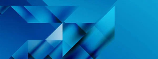 Desarrolla Abstracción Vívida Triángulos Perfecta Armonía Componiendo Telón Fondo Geométrico — Archivo Imágenes Vectoriales