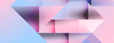 Canlı soyutlama açılır. Dinamik geometrik zemin oluşturan, kusursuz bir uyum içinde üçgenler. Açıların ve renklerin etkileşimi büyüleyici duvar halısı, modernlik ve sanatsal cazibeyi çağrıştırıyor.