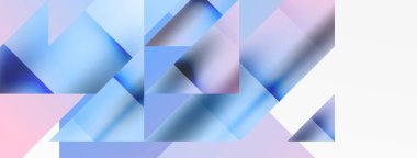 Büyüleyici vektör soyutlaması. Üçgenler büyüleyici dansla kesişiyor, dinamik geometrik zemin hazırlıyorlar. Şekil ve açıların birleşimi modern tasarımın sanatsal senfonisini yaratır.