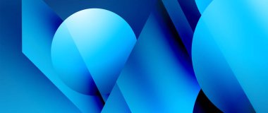 Birbirine kenetlenmiş üçgenler ve dairelerden oluşan büyüleyici soyut arkaplan, hem zerafet hem de modernlik saçan şaşırtıcı şekiller ve desenler oluşturur.