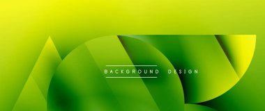 Birbirine kenetlenmiş üçgenler ve dairelerden oluşan büyüleyici soyut arkaplan, hem zerafet hem de modernlik saçan şaşırtıcı şekiller ve desenler oluşturur.