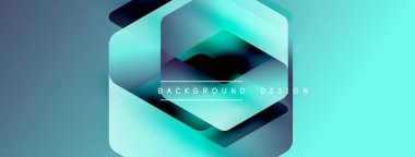 Enerjik geometrik arkaplan harmonik hareket içinde dinamik oklardan oluşan bir dizi içeriyor, hız, çeviklik ve kasıtlı akış duygusunu çağrıştırıyor