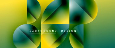 Minimalist geometrik arkaplan, metalik daireler ve kareler sergiliyor. Abartısız zarafeti somutlaştırıyor. Yansıtıcı yüzeyler ve hassas biçimler basitlik ve karmaşıklığın uyumlu bir karışımını oluşturur.