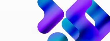 Gradyan Geometri. Çizgilerin ve Çemberlerin Minimalist Füzyonu, Hünerli Serene, Çekici Soyut Arkaplan