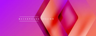 Enerjik geometrik arkaplan harmonik hareket içinde dinamik oklardan oluşan bir dizi içeriyor, hız, çeviklik ve kasıtlı akış duygusunu çağrıştırıyor