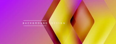 Enerjik geometrik arkaplan harmonik hareket içinde dinamik oklardan oluşan bir dizi içeriyor, hız, çeviklik ve kasıtlı akış duygusunu çağrıştırıyor