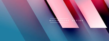 Enerjik geometrik arkaplan harmonik hareket içinde dinamik oklardan oluşan bir dizi içeriyor, hız, çeviklik ve kasıtlı akış duygusunu çağrıştırıyor