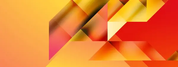 Captivante Abstraction Vectorielle Les Triangles Imbriquent Dans Une Danse Envoûtante — Image vectorielle