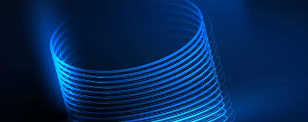 Techno Neon Aalto Linjat Dynaaminen Sähköinen Liike Nopeus Käsite Mallit — vektorikuva