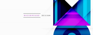 Görsel olarak büyüleyici arka plan tasarımı dinamik geometrik çizgiler, üçgenler ve kareler gösteriyor. Bu kompozisyon hassasiyet ve hareketi harmanlayarak modern bir estetik ile etkileşimli bir grafik oluşturur.