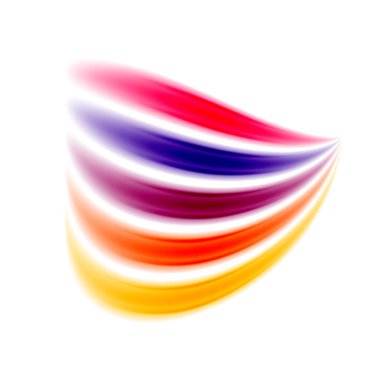 Herhangi bir projeye renk katmak için mükemmel, dinamik bir kompozisyonda düzenlenmiş gökkuşağı renkli çizgileri içeren canlı ve oyuncu bir tasarım.