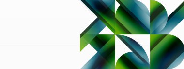 Gradyan renk üçgenleri ve beyaz daireler. Dinamik karışım büyüleyici görsel etki yaratıyor. Dijital tasarımlar, sunumlar, web sitesi afişleri, sosyal medya paylaşımları için geometrik arkaplan