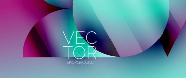 Birbirine kenetlenmiş üçgenler ve dairelerden oluşan büyüleyici soyut arkaplan, hem zerafet hem de modernlik saçan şaşırtıcı şekiller ve desenler oluşturur.