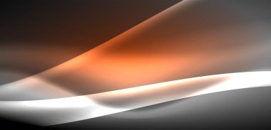 Neon ışıklı dalgalar arka planda dalgalanıyor, ışıltı ve hareketin büyüleyici dansı. Dinamik zemin, enerjinin ve modern estetiğin özünü yakalar