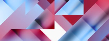 Büyüleyici vektör soyutlaması. Üçgenler büyüleyici dansla kesişiyor, dinamik geometrik zemin hazırlıyorlar. Şekil ve açıların birleşimi modern tasarımın sanatsal senfonisini yaratır.