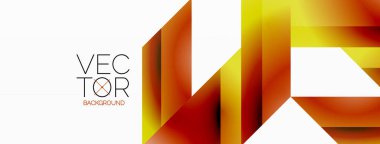 Beyaz üzerine geometrik saflık. Çizgiler, kareler, üçgenler birleşsin. Zarif basitlikte minimalist ahenk