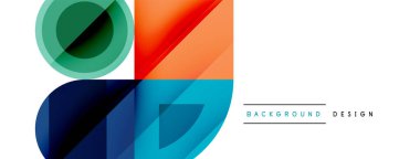 Enigmatik Çemberler - Büyüleyici Vektör Geometrik Arkaplan Büyüleyici Çember Elementlerinin Büyüleyici Bileşimi Açılıyor