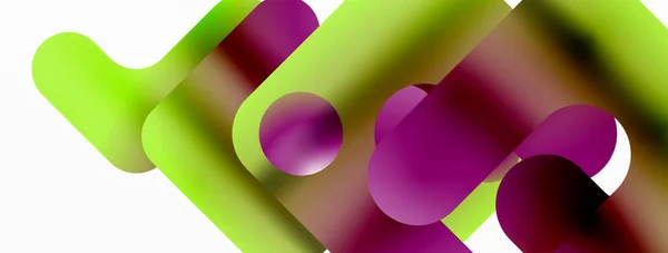 Geometria Gradiente Fusão Minimalista Linhas Círculos Artesanato Sereno Contexto Abstracto —  Vetores de Stock