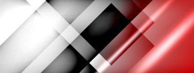 Abstract lines geometric techno background layout