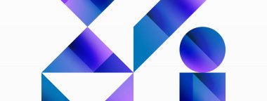 Parlak daire, kare, üçgen minimalist geometrik arkaplanı şekillendirir. Gösterişli, çağdaş tasarım dijital tasarımlar, sunumlar, web sitesi afişleri, sosyal medya paylaşımları için biraz sofistike