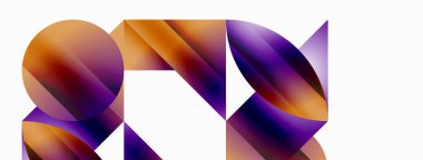 Serene gradyan şablonu. Çemberler ve üçgenler minimalist mükemmellikte karışıyor. Biçim ve renklerin nazik bir şekilde birleşmesi dengeli ama büyüleyici bir zemin oluşturur, modern karmaşıklığı somutlaştırır.